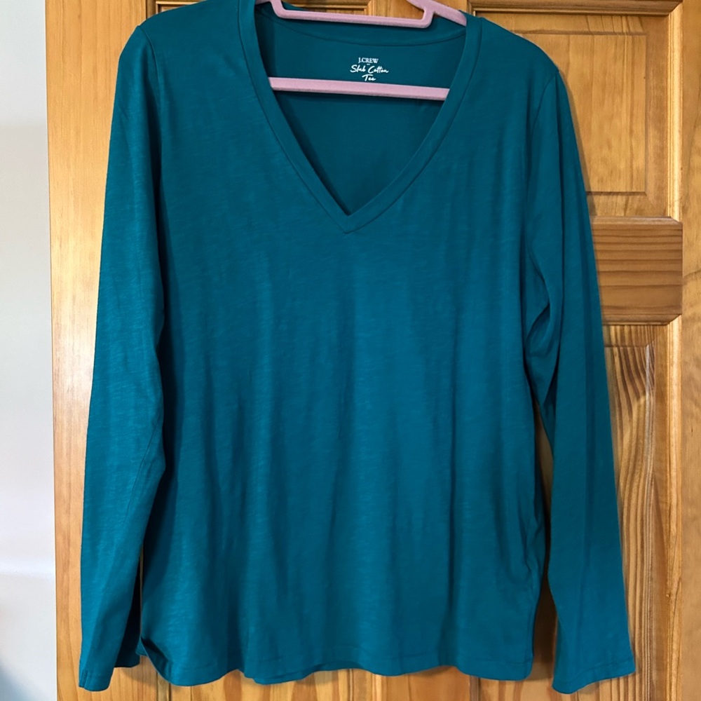 NWOT- J.Crew Slub Long Sleeved T-Shirt
